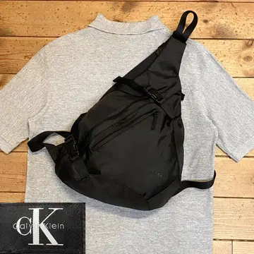 Y2K Calvin Klein 나일론 슬링백 원 숄더백