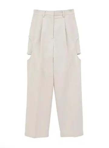 CLANE 클라네 SIDE CIRCLE CUT PANT