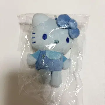 헬로키티 마스코트 파란색