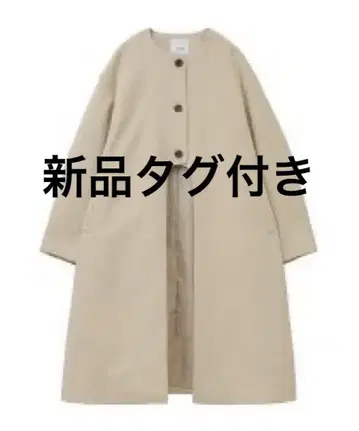 택 포함 새상품 CLANE ARCH CUT FLARE COAT