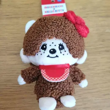 헬로키티 몬치치 봉제 인형 키링
