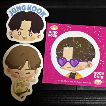 BTS ISLAND 인더솜 스시로 콜라보 JUNG KOOK V 씰