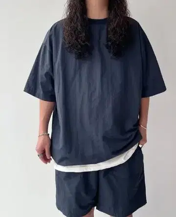 natto premium nylon setup / navy 셋업