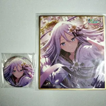 프로세카 요이사키 카나데 글리터 캔뱃지 색지 스크램블 팬 페스티벌