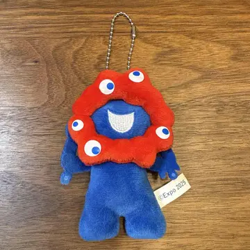 오사카 엑스포 한정판 밉밉 쁘띠 마스코트 키체인 키링