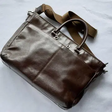 HERGOPOCH 천연 가죽 비즈니스 백