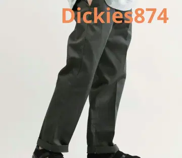 미사용품 디키즈 874 모스그린 치노 팬츠 32/30