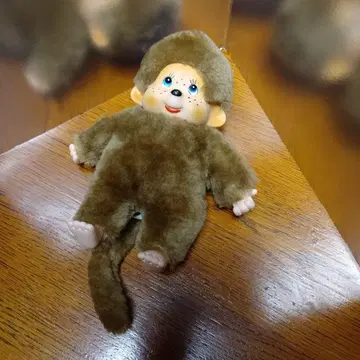 브라운 원숭이 봉제 인형 몬치치