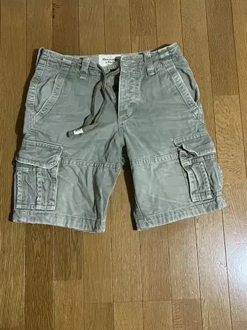 아베크롬비 & 피치 카고 숏 팬츠 28