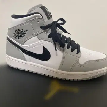 Air Jordan 하이컷 스니커즈 화이트/그레이/블랙