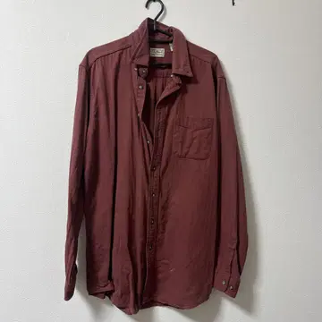 L.L.Bean 버건디 셔츠
