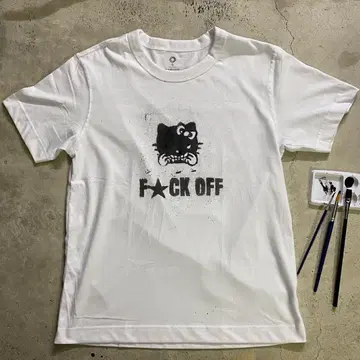 opium y2k Y2K 키티 티셔츠