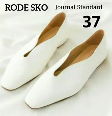 Journal Standard 로데스코 2WAY 플랫 펌프스 화이트