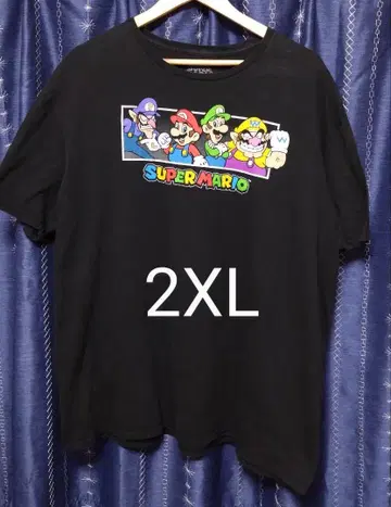 슈퍼 마리오 브라더스 t셔츠 2xl