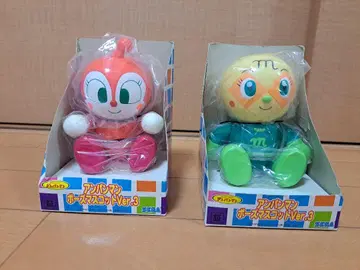 호빵맨 포즈 마스코트 ver.3 짤랑이 메론빵나 세트