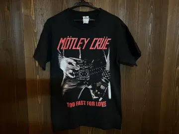 MOTLEY CRUE/Too Fast For Love 티셔츠 블랙