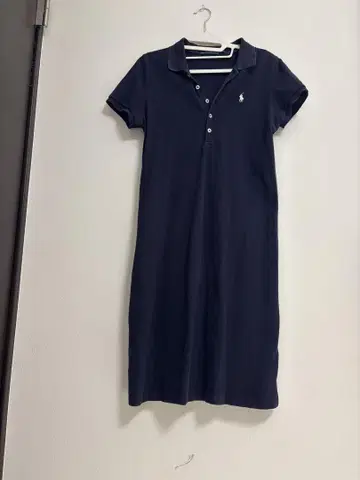 Ralph Lauren 네이비 피케 셔츠 반팔 원피스 M 사이즈