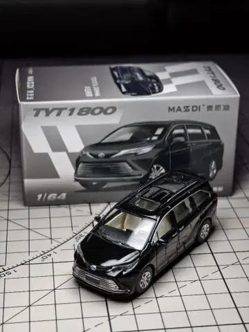 도요타 SIENNA 1/64 미니카 블랙