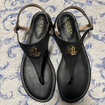 LAUREN RALPH LAUREN 플립플랍 블랙 컬러 23.5cm
