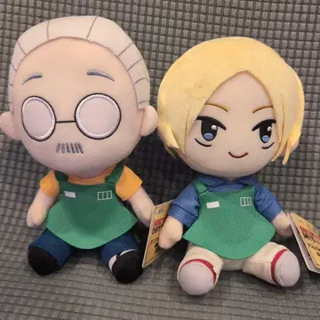 사카모토 데이즈 봉제 인형 사카모토 & 신