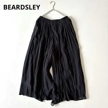 BEARDSLEY [정가 2.2] 주름 쉬폰 와이드 개더 팬츠 이지 팬츠