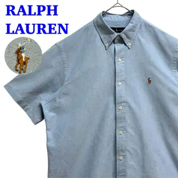 RALPH LAUREN 랄프 로렌 옥스퍼드 반팔 셔츠 L