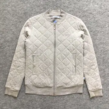 adidas 자켓 그레이 면 퀼팅 S 심플 062008