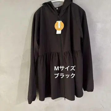 coca 코카 블랙 후드티 M 블랙 미사용 새상품 UV컷 후드티