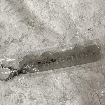 back number POP-UP 랜덤 PVC 리플렉터 키링