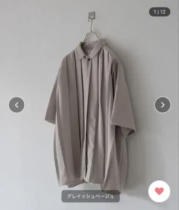 Utusiyo pleats shirt 물결