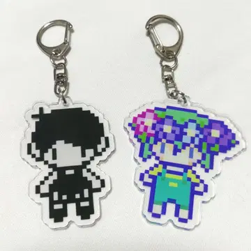 omori 오모리 바질 아크릴 키링 2세트