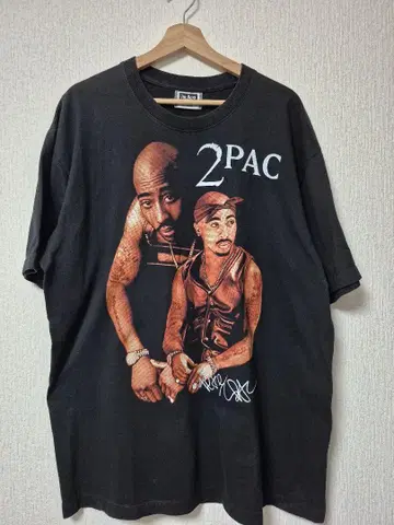 2PAC 티셔츠 랩T