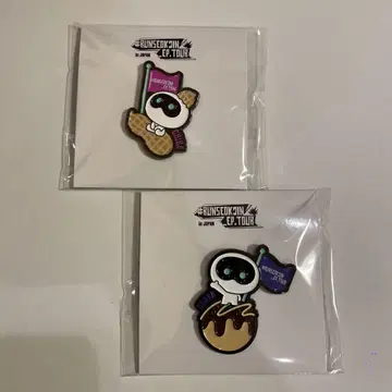 RUNSEOKJIN in JAPAN PINS 핀즈 치바 오사카 2개 세트