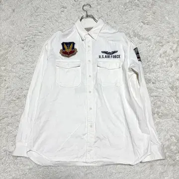아비렉스 U.S. AIR FORTH 백 프린트 자수 2XL