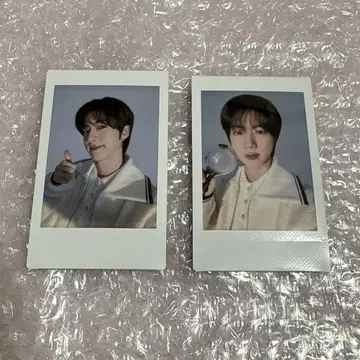 BTS 진 인스턴트 포토 카드 2장 세트