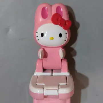 산리오/반다이 헬로키티 헬로키티로 캐치 핑크 토끼 2000년