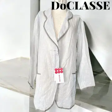 새상품 택 포함 DoCLASSE 두클라세 자켓 린넨 그레이