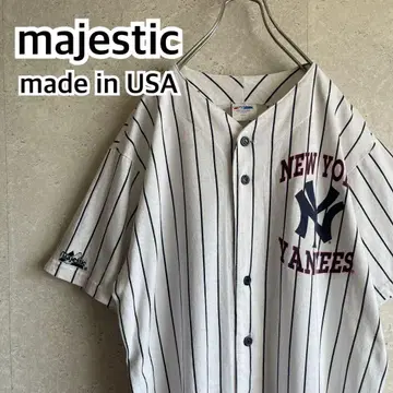 MLB 뉴욕 양키스 클레멘스 스트라이프 베이스볼 셔츠