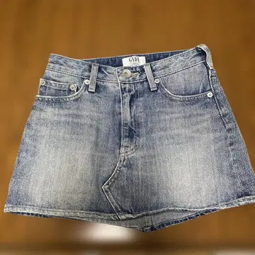 GYDA FitVeDenim 라이트 블루 데님 미니 스커트