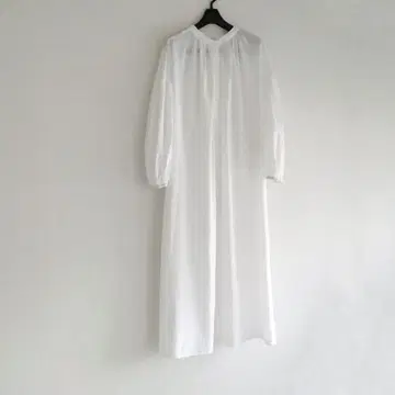 Mila Owen 미라 오웬 소매 볼륨 롱 셔츠 원피스 사이즈 0