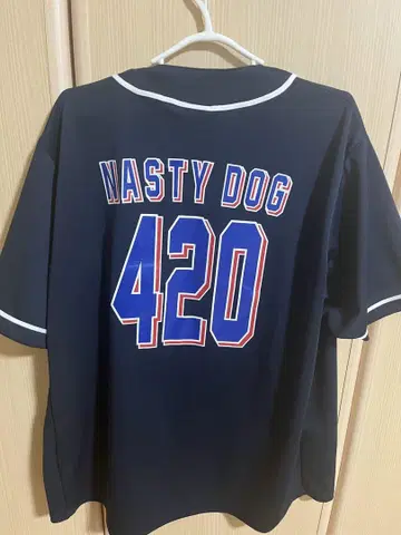 완판템 NASTY DOG 베이스볼 셔츠