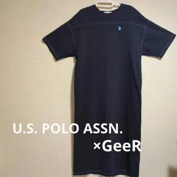 U.S. POLO ASSN. x GeeR의 티셔츠 원피스