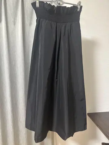styling/스타일링 블랙 플레어 롱 스커트