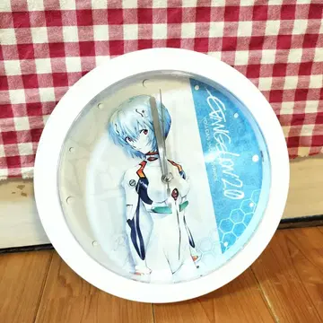 에반게리온 벽시계 아야나미 레이 화이트 Wall Clock 걸이 시계