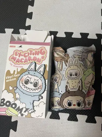 LABUBU 흥미진진한 마카롱 소이밀크