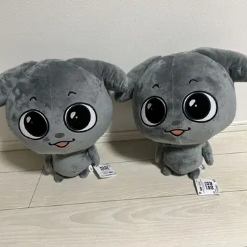 kkamung&angto 메챠모후굿토 봉제 인형 2개