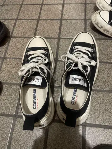 통굽 컨버스 블랙