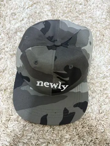 카모 패턴 newly 로고 캡 ONE SIZE