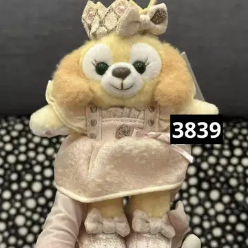상하이 디즈니 벌스데이 쿠키 앤 봉제 인형 키체인