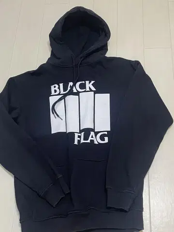 BLACK FLAG 후드티 L 사이즈 against 블랙